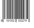 Barcode Image for UPC code 6181002002279