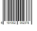 Barcode Image for UPC code 6181002002378