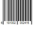 Barcode Image for UPC code 6181002002415