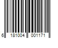 Barcode Image for UPC code 6181004001171