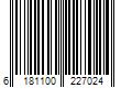 Barcode Image for UPC code 6181100227024