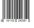 Barcode Image for UPC code 6181100240351