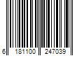 Barcode Image for UPC code 6181100247039