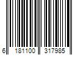 Barcode Image for UPC code 6181100317985