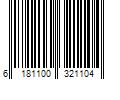 Barcode Image for UPC code 6181100321104