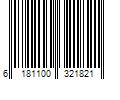 Barcode Image for UPC code 6181100321821