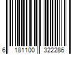 Barcode Image for UPC code 6181100322286