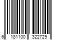 Barcode Image for UPC code 6181100322729