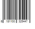 Barcode Image for UPC code 6181100325447