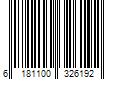 Barcode Image for UPC code 6181100326192