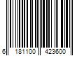 Barcode Image for UPC code 6181100423600