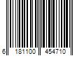 Barcode Image for UPC code 6181100454710