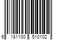 Barcode Image for UPC code 6181100510102