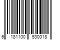 Barcode Image for UPC code 6181100530018. Product Name: 