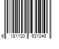 Barcode Image for UPC code 6181100531046