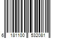 Barcode Image for UPC code 6181100532081