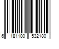 Barcode Image for UPC code 6181100532180