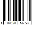 Barcode Image for UPC code 6181100532722