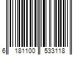 Barcode Image for UPC code 6181100533118