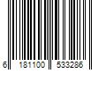 Barcode Image for UPC code 6181100533286