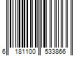 Barcode Image for UPC code 6181100533866