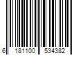 Barcode Image for UPC code 6181100534382