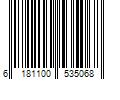 Barcode Image for UPC code 6181100535068