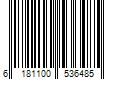 Barcode Image for UPC code 6181100536485