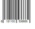 Barcode Image for UPC code 6181100536669