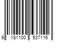 Barcode Image for UPC code 6181100537116