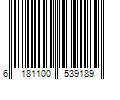 Barcode Image for UPC code 6181100539189