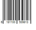 Barcode Image for UPC code 6181100539813