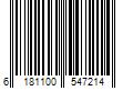 Barcode Image for UPC code 6181100547214