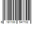 Barcode Image for UPC code 6181100547702