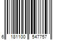 Barcode Image for UPC code 6181100547757