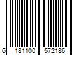 Barcode Image for UPC code 6181100572186