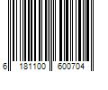 Barcode Image for UPC code 6181100600704