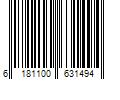 Barcode Image for UPC code 6181100631494