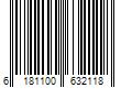 Barcode Image for UPC code 6181100632118