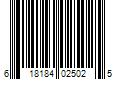 Barcode Image for UPC code 618184025025