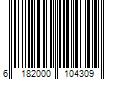 Barcode Image for UPC code 6182000104309