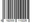 Barcode Image for UPC code 6182000110225