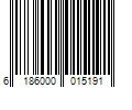 Barcode Image for UPC code 6186000015191