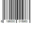 Barcode Image for UPC code 6186000015863