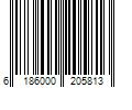 Barcode Image for UPC code 6186000205813