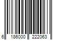 Barcode Image for UPC code 6186000222063