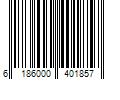 Barcode Image for UPC code 6186000401857