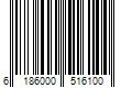 Barcode Image for UPC code 6186000516100