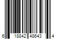 Barcode Image for UPC code 618842486434. Product Name: Olivet International Inc Ozark Trail 30 QT Hard Side Cooler  42-Can Capacity  Gray