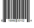 Barcode Image for UPC code 618998001024